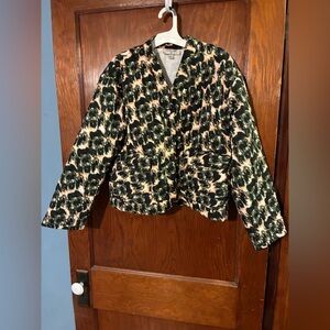 Rachel Comey x Target Patterned Slightly Cropped Quilted Jacket